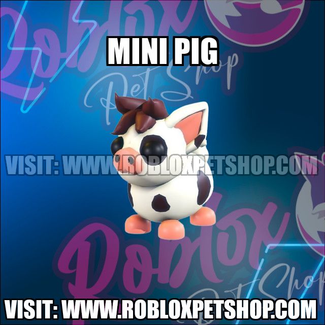 Mini Pig NO POTION Adopt Me