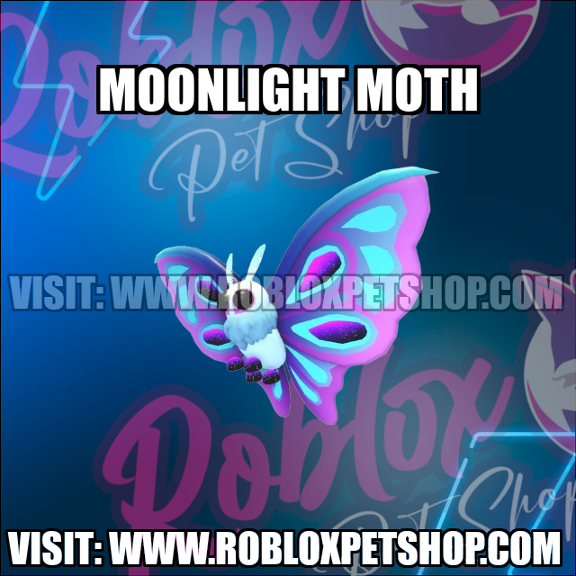 Moonlight Moth NO POTION Adopt Me