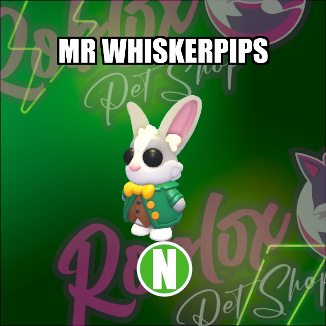 Mr Whiskerpips NEON Adopt Me