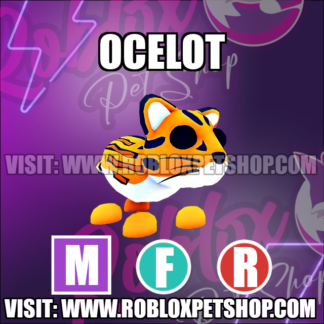 Ocelot MEGA FLY RIDE Adopt Me