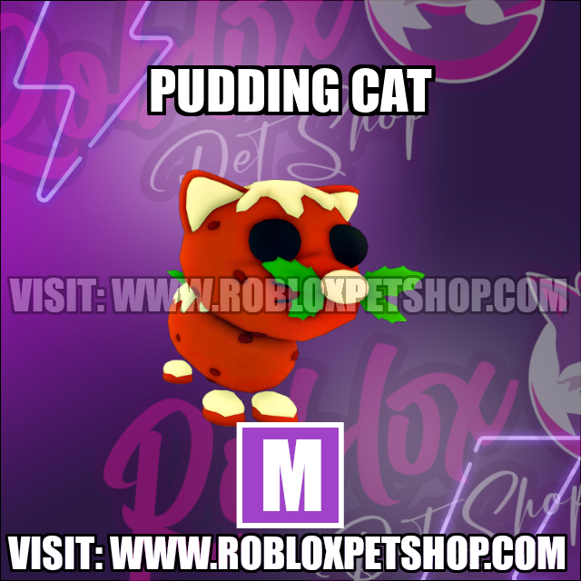 Pudding Cat MEGA Adopt Me