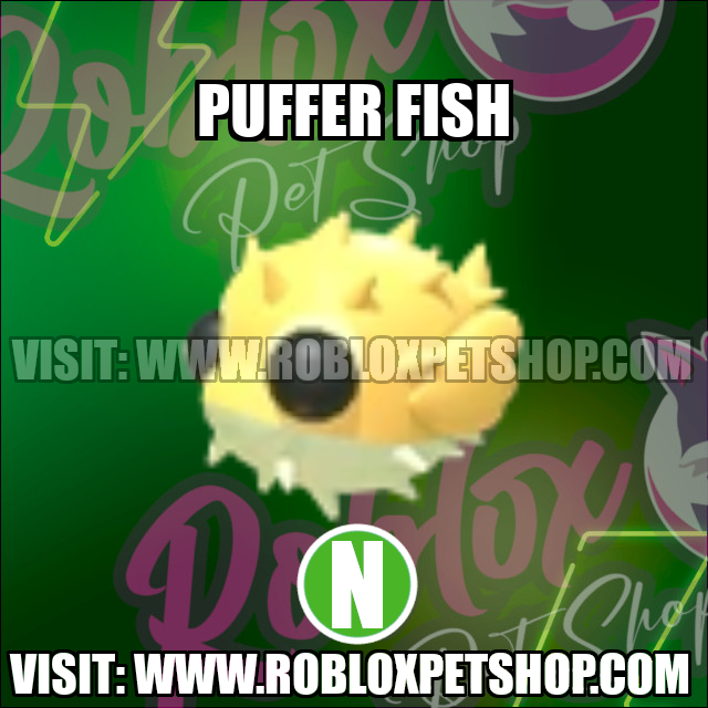 Puffer Fish NEON Adopt Me