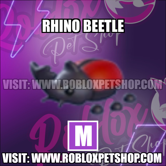 Rhino Beetle MEGA Adopt Me