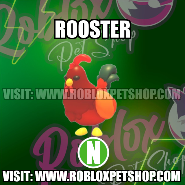 Rooster NEON Adopt Me