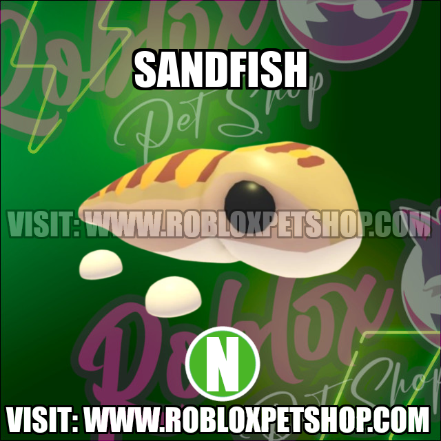 Sandfish NEON Adopt Me