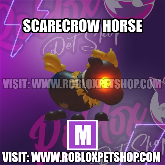 Scarecrow Horse MEGA Adopt Me