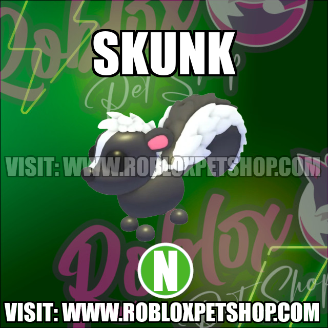 Skunk NEON Adopt Me