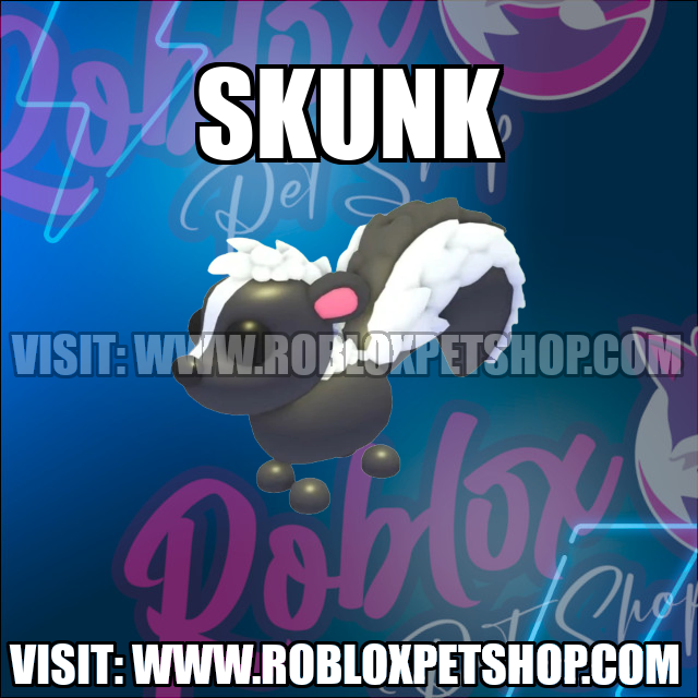 Skunk NO POTION Adopt Me
