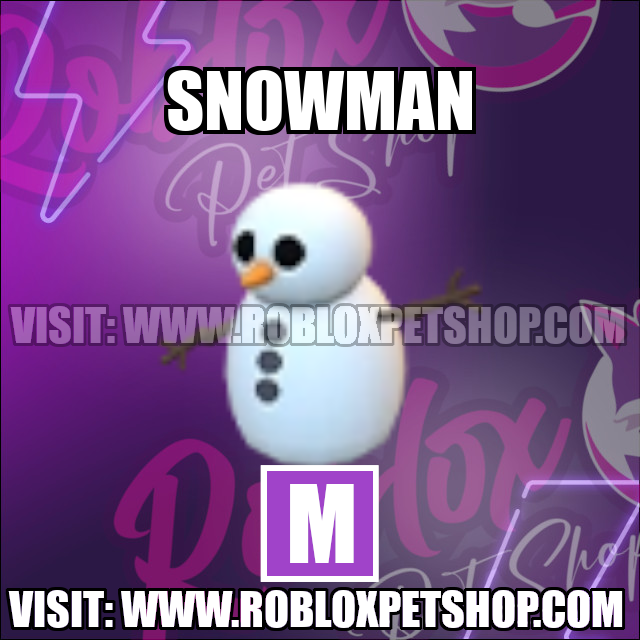 Snowman MEGA Adopt Me