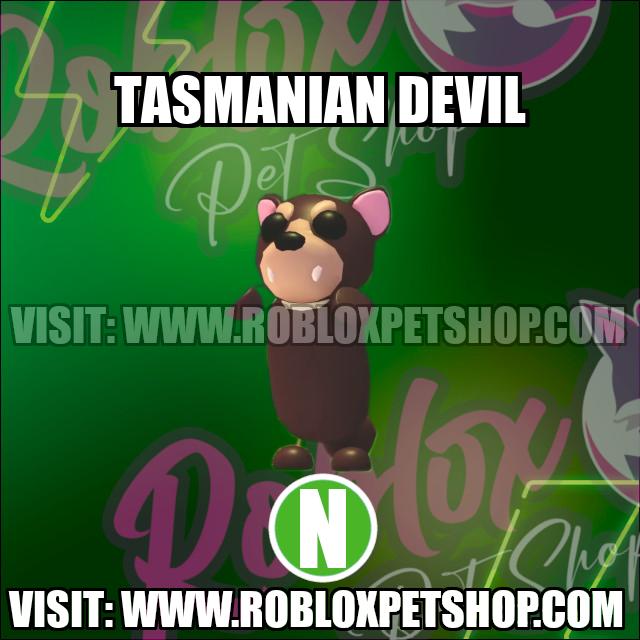 Tasmanian Devil NEON Adopt Me