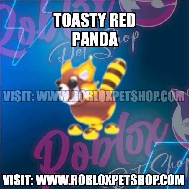 Toasty Red Panda NO POTION Adopt Me