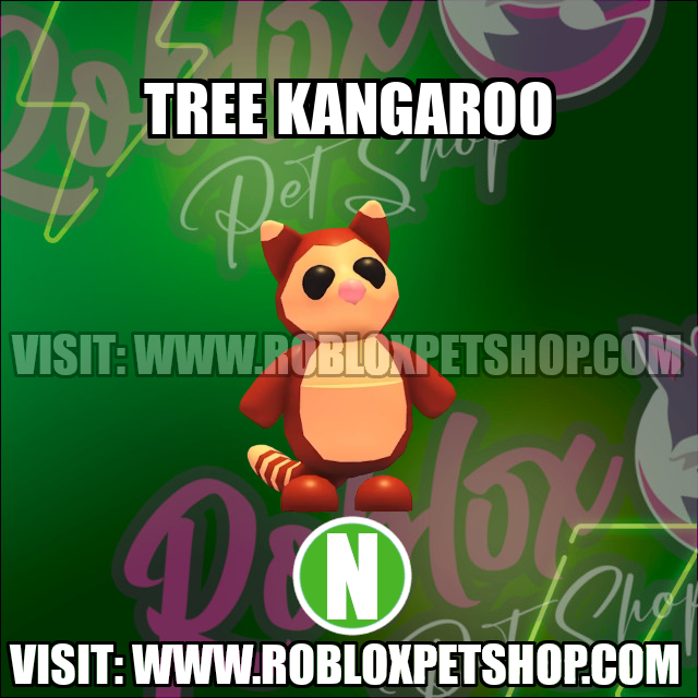 Tree Kangaroo NEON Adopt Me