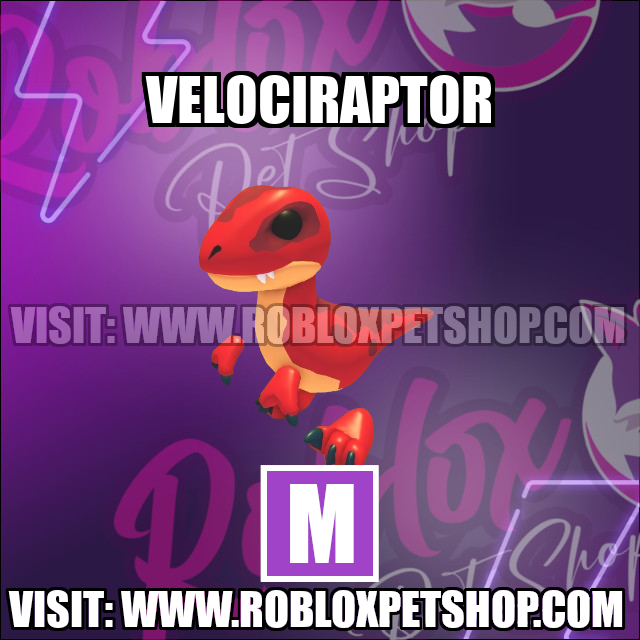 Velociraptor MEGA Adopt Me