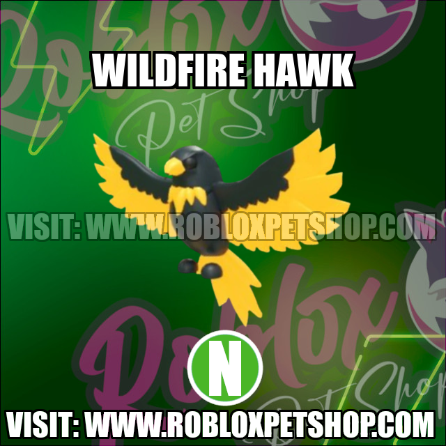 Wildfire Hawk NEON Adopt Me