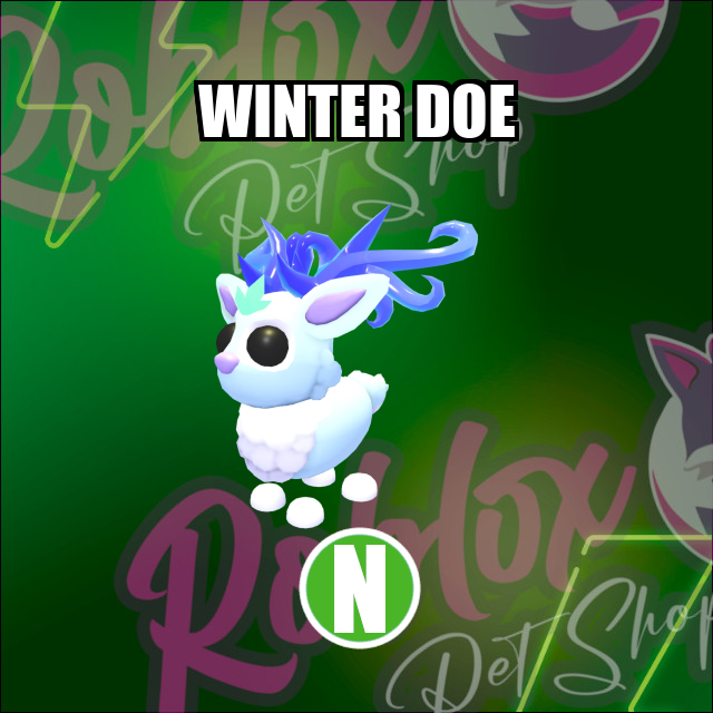 Winter Doe NEON Adopt Me