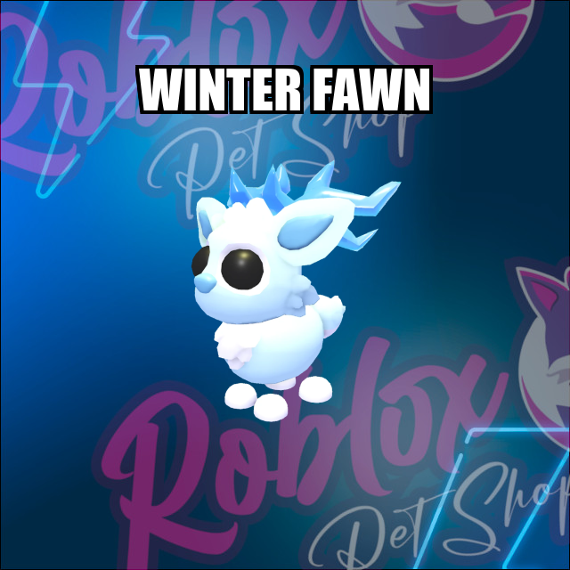 Winter Fawn NO POTION Adopt Me