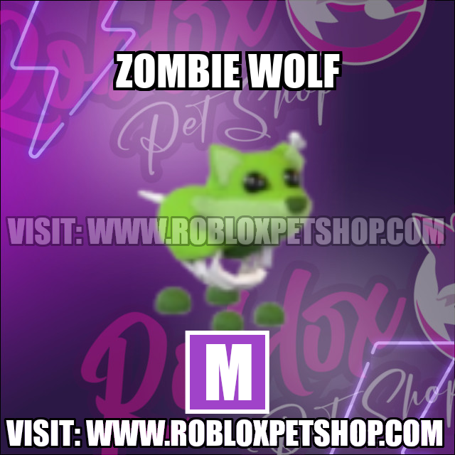 Zombie Wolf MEGA Adopt Me