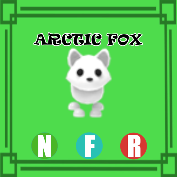 Arctic Fox NEON FLY RIDE Adopt Me