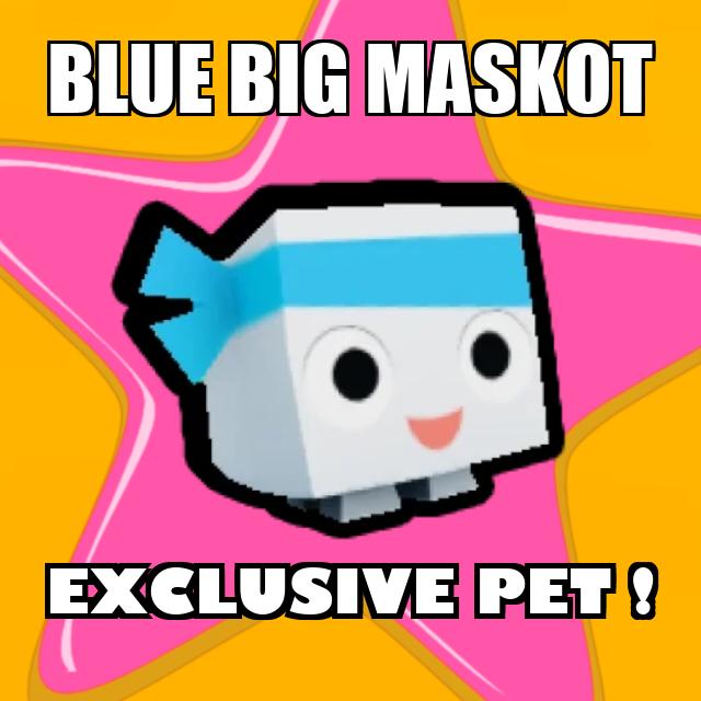 Big Blue Maskot Exclusive Pet Simulator X