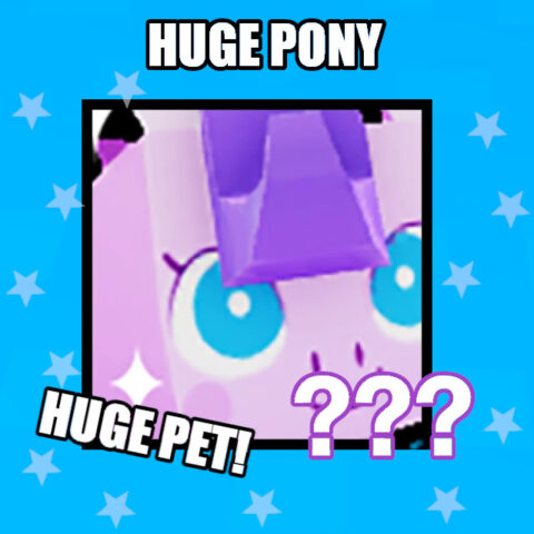 Huge Pony Pet Simulator X