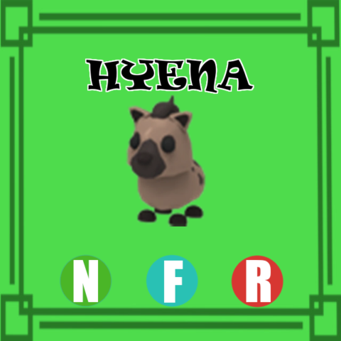 Hyena NEON FLY RIDE Adopt Me