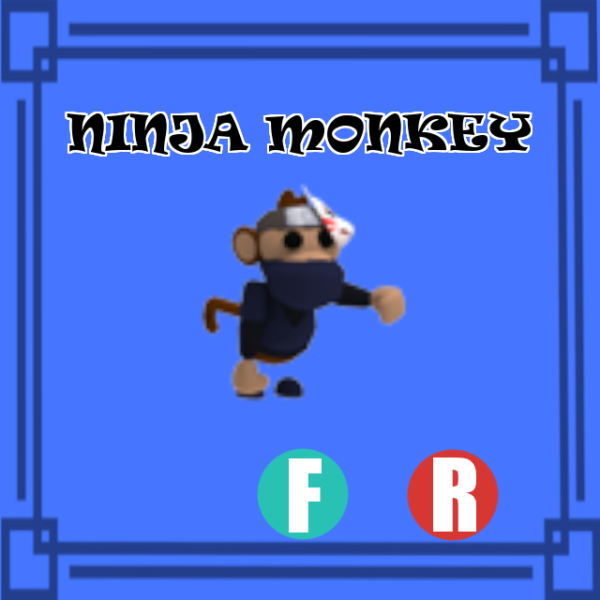 Ninja Monkey NORMAL FLY RIDE Adopt Me