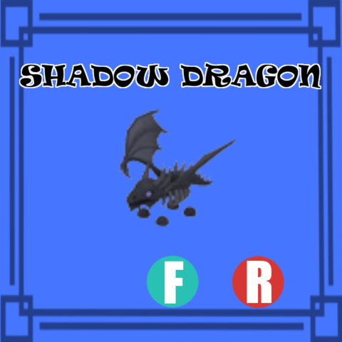 Shadow Dragon NORMAL FLY RIDE Adopt Me