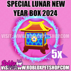 Special Lunar New Year Box 2024 x5 Adopt Me